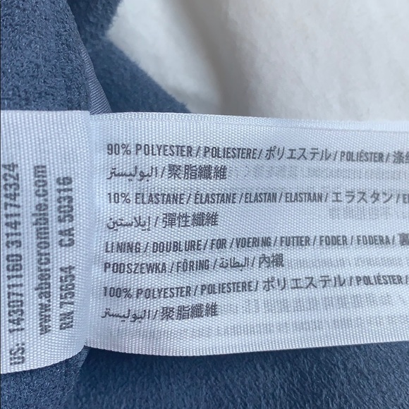 NWOT Abercrombie and Fitch faux suede skirt - Picture 3 of 5